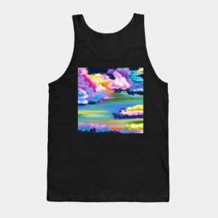 Cloudy in Color Tank Top